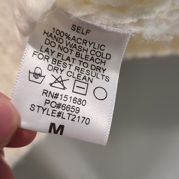 KESTAN - Kora Soft Turtleneck Knitted Sweater w/ vibrant rainbow pastel stripes - Picture 5 of 6